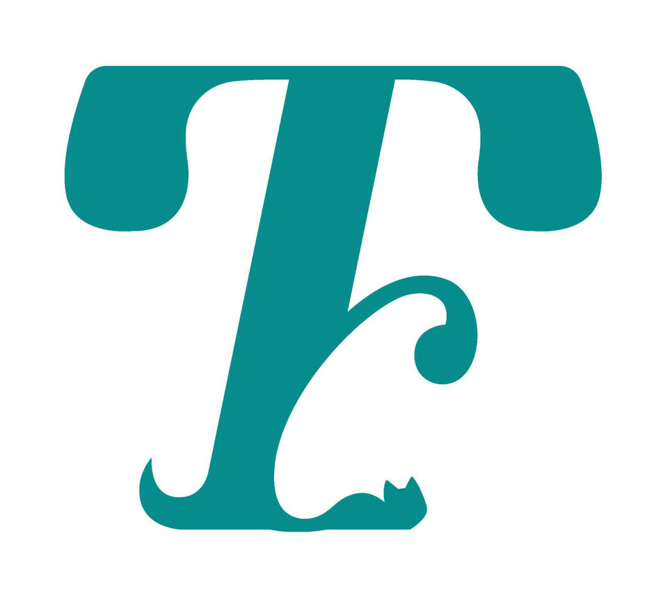 Monogram logo for faux Veterinarian clinic