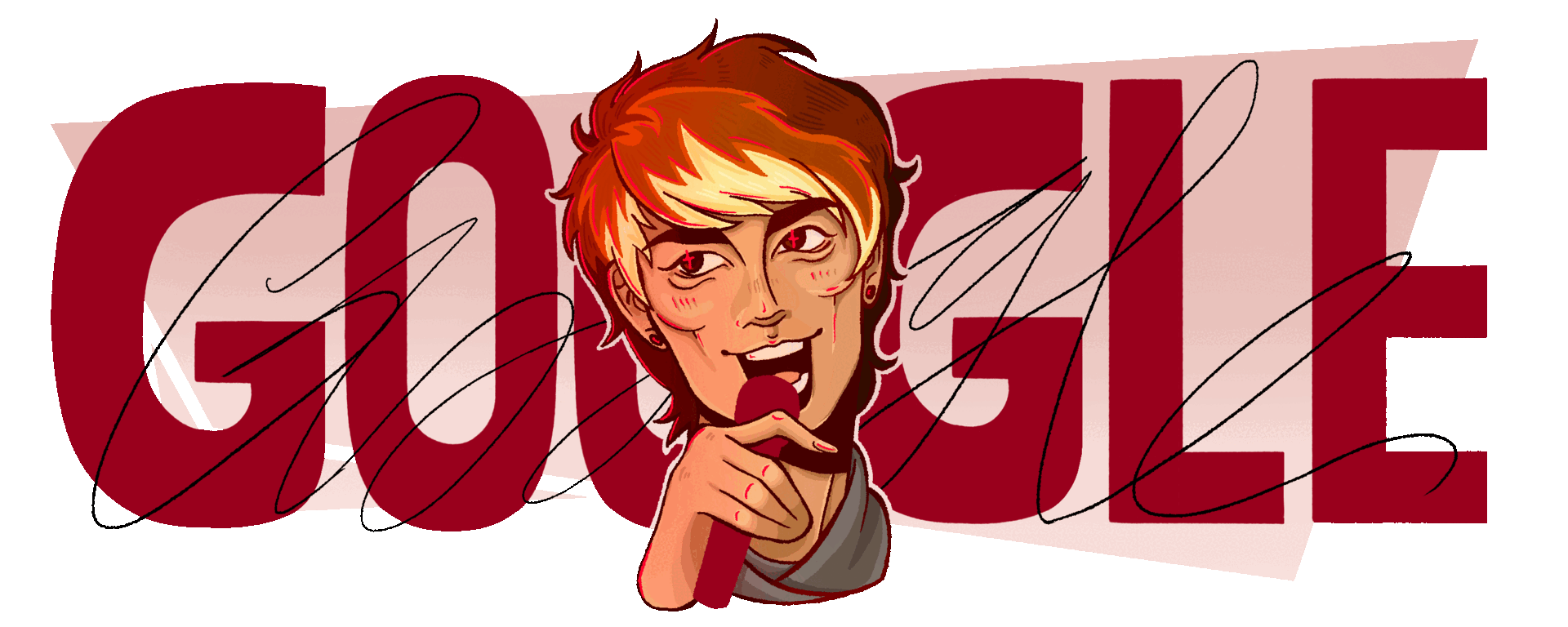 Google Doodle of Kim Jong-hyun