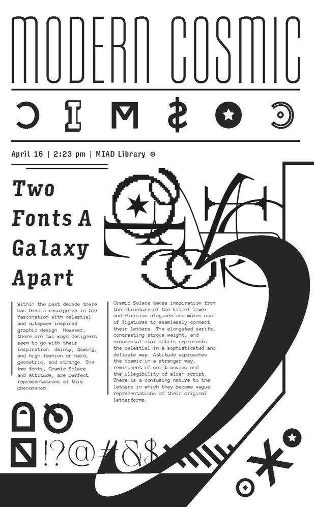 Type as image poster