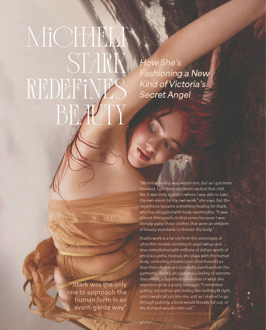 Single magazine page