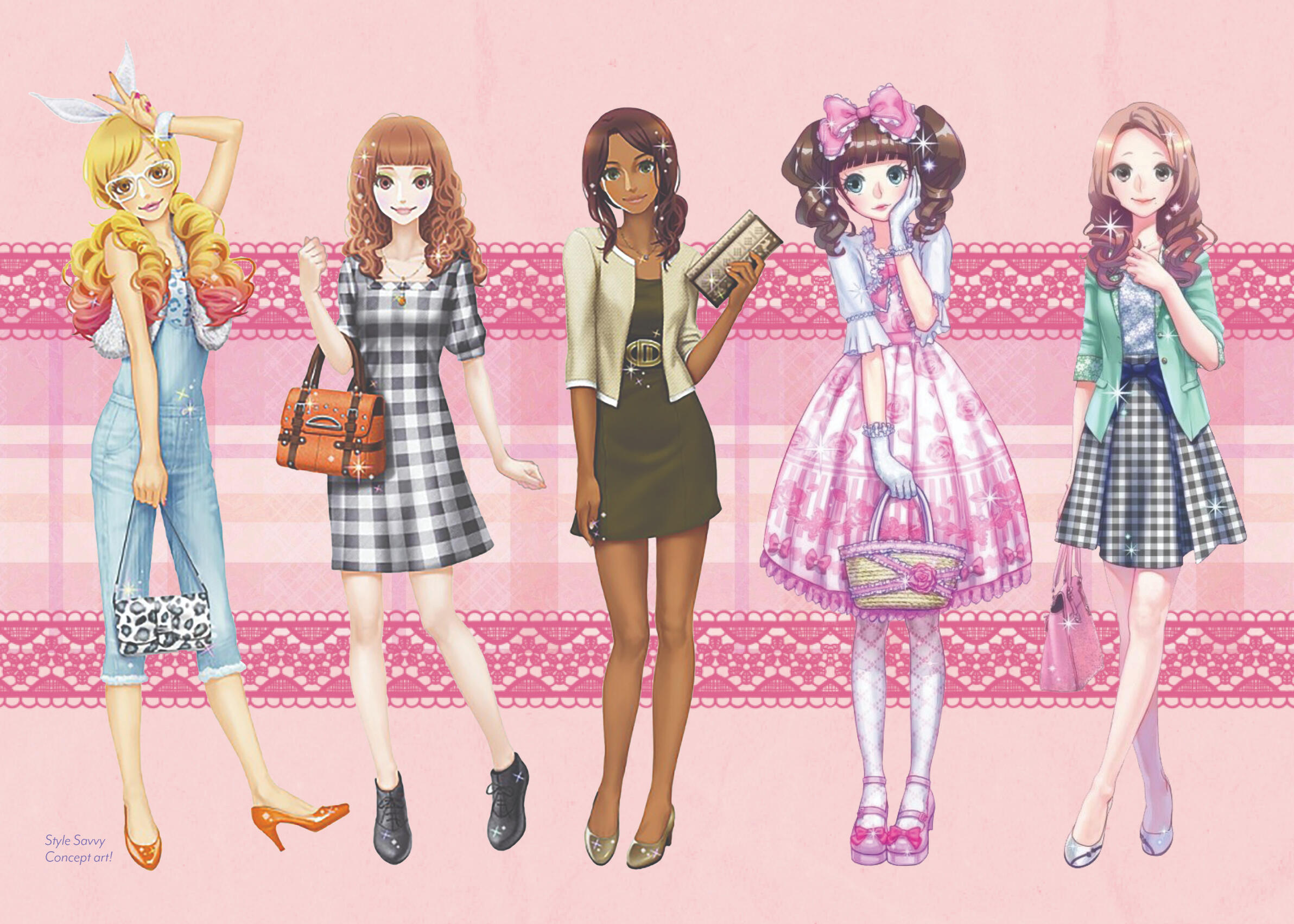 Pages 7-8 of &quot;Style Savvy: A Fashion Time Capsule&quot; - Full page spread