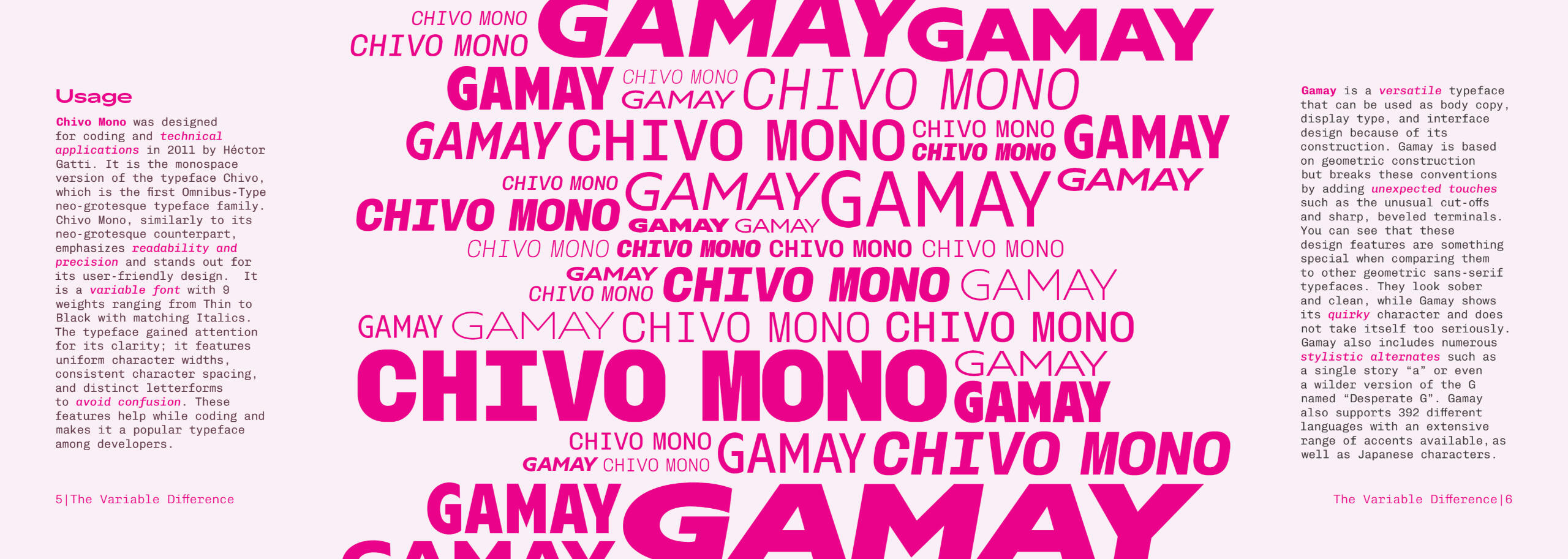 Pages 5-6 of &quot;The Variable Difference&quot;