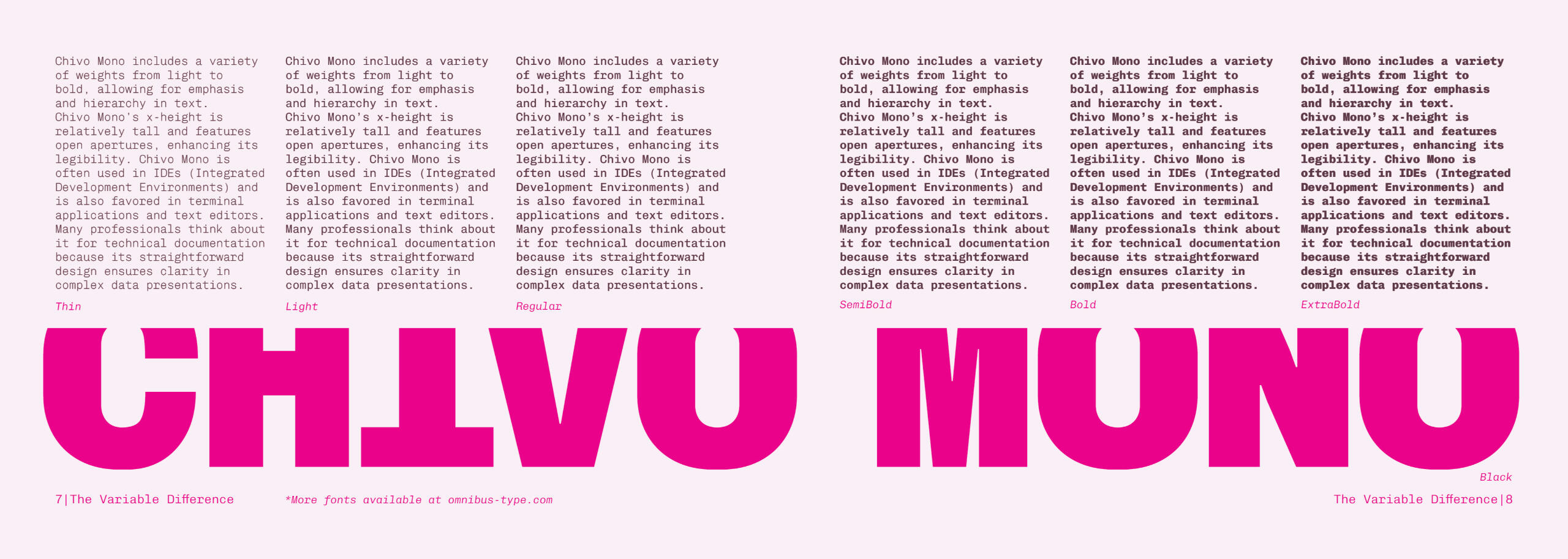 Pages 7-8 of &quot;The Variable Difference&quot;